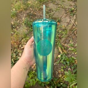 Teal Starbucks Tumbler